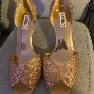 Stunning Badgley Mischka heels size 9.5
